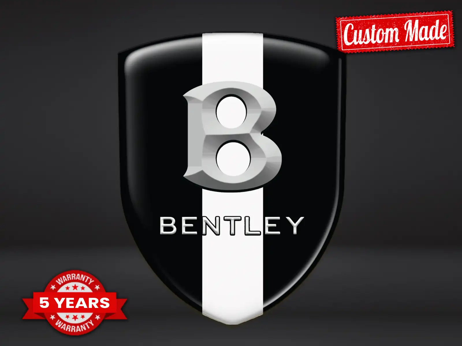 Bentley Pegatina Puerta Automática Resistente Limitada Alta Calidad